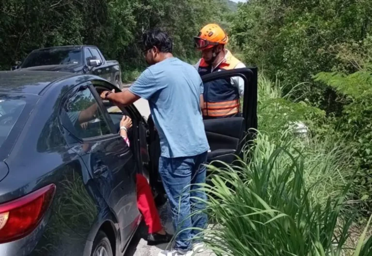 Accidente en mirador del Cañón del Sumidero