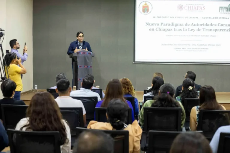 Analizan en Congreso “Nuevo Paradigma de Autoridades Garantes en Chiapas tras la Ley de Transparencia»