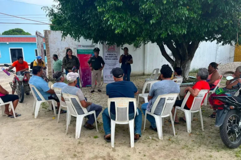 FGE fortalece la prevención del delito en la Costa de Chiapas