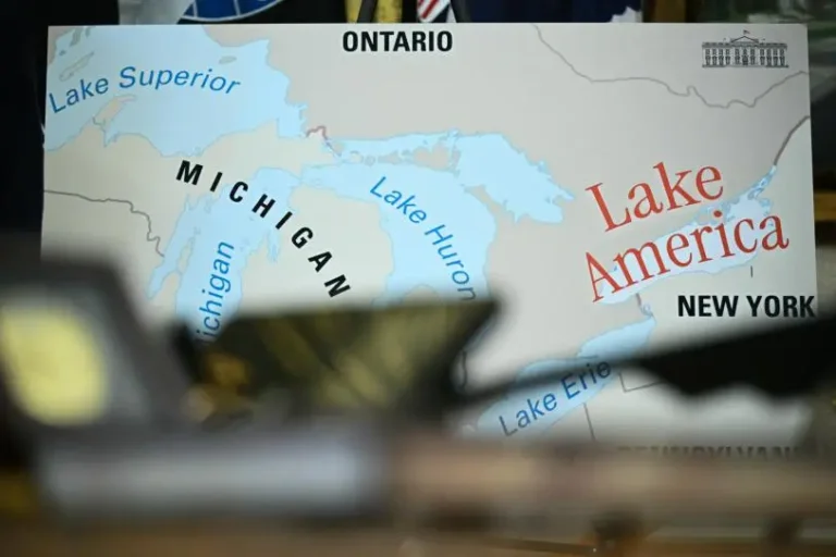 ¡Es oficial! Casa Blanca celebra cambio del Lago Ontario a «Lago América» en Maps