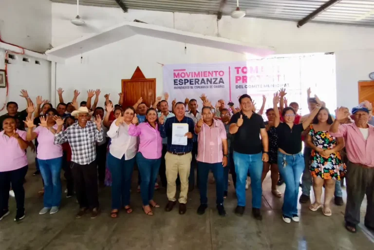 Movimiento Esperanza de Chiapas continúa avanzando en cada rincón del estado