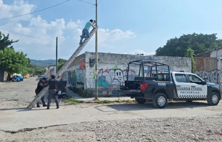 Retiran equipo de video vigilancia no autorizado en Tuxtla Gutiérrez