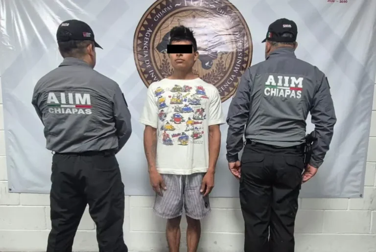 Por robo con violencia agravado, FGE y SSP aprehenden a presunto responsable