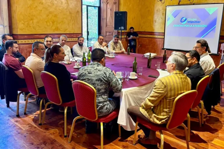 Fortalecen coordinación entre Gobierno, GN y empresarios para reforzar la seguridad en SCLC