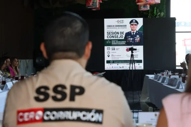 La seguridad también es inversión para Chiapas: Óscar Aparicio