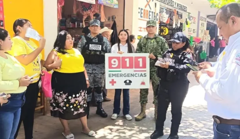 Fortalece CALLE 9-1-1 acciones de prevención del suicidio en Palenque