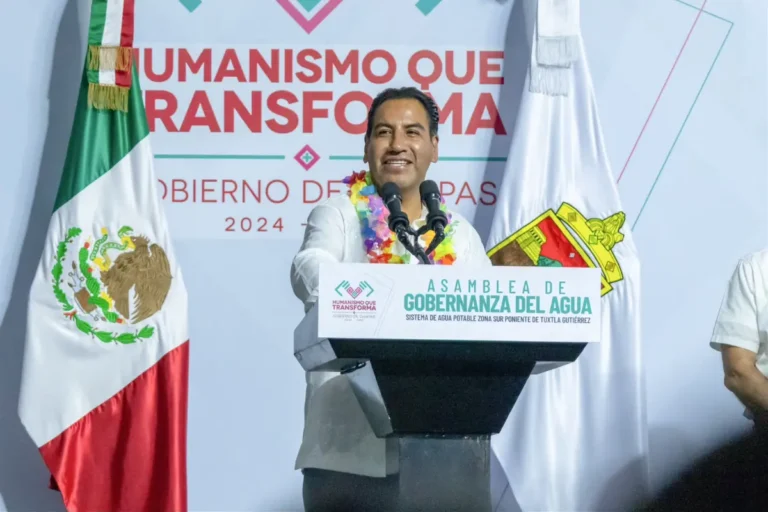Con respaldo ciudadano, Eduardo Ramírez impulsa nuevo sistema de agua potable para el sur poniente de Tuxtla