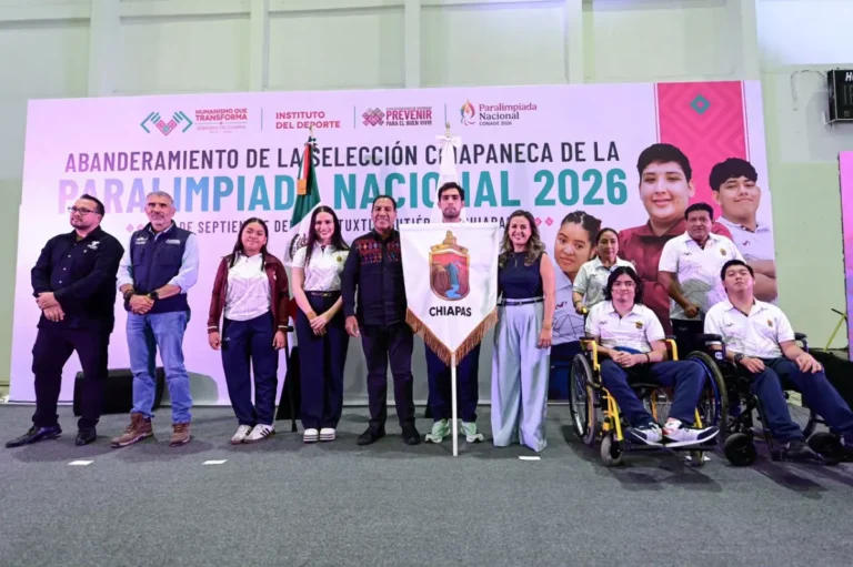 Eduardo Ramírez reconoce el talento y esfuerzo de atletas de Chiapas rumbo a la Paralimpiada Nacional