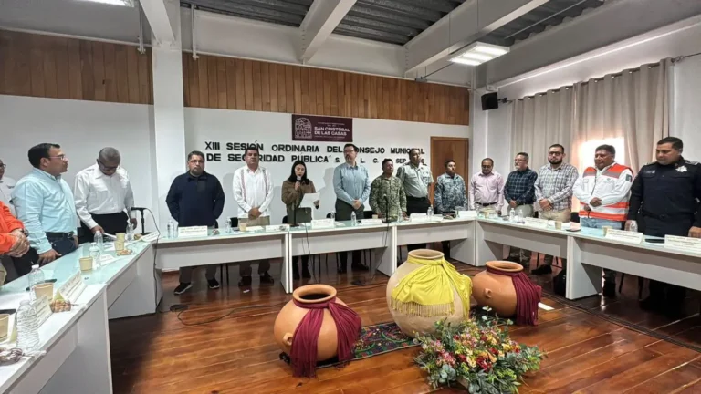 Evalúan estrategias y refuerzan operativos de Seguridad Pública en San Cristóbal