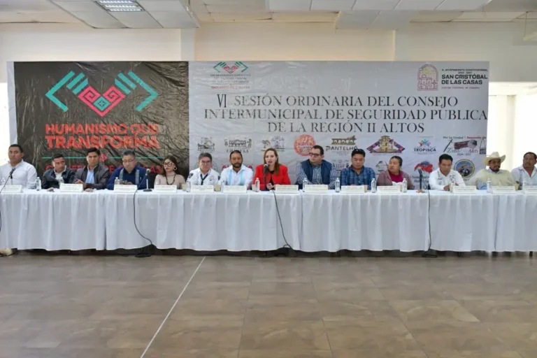 Encabeza Fabiola Ricci Sexta Sesión Ordinaria del Consejo Intermunicipal de Seguridad Pública de la Región II Altos